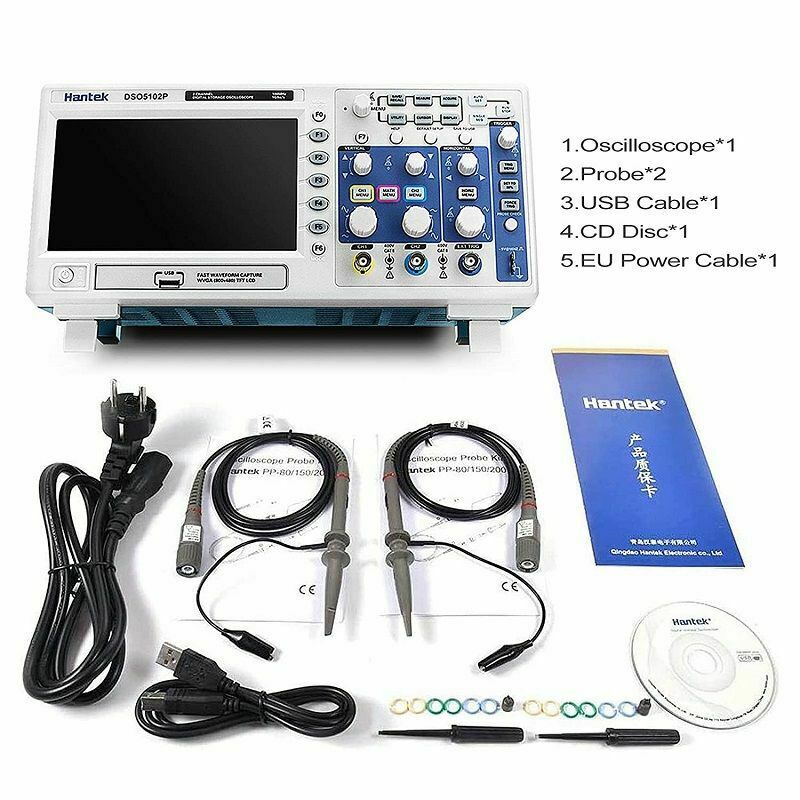Osciloscopio Hantek DSO5102P